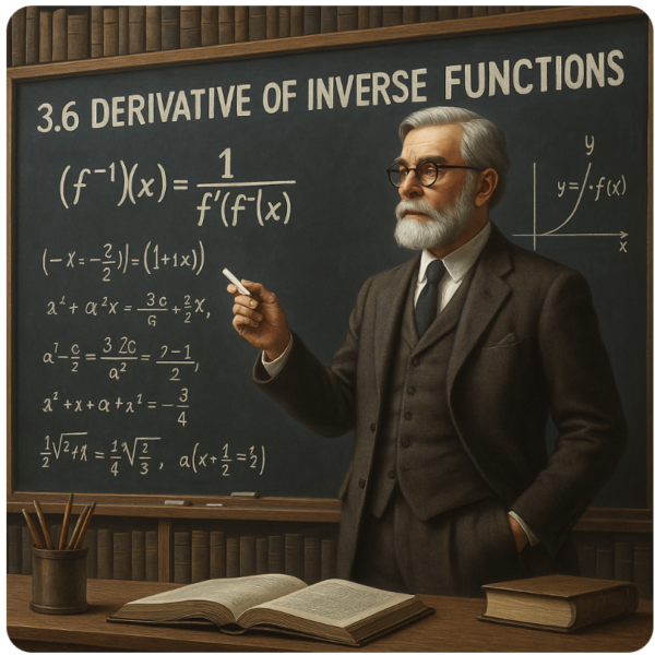 3.6 derivatives of inverse functions
